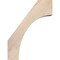 Ekena Millwork 5 1/2"W x 12"D x 16"H Westlake Smooth Knee Brace, Douglas Fir BRC06X12X16WTL00SDF - alternate 4